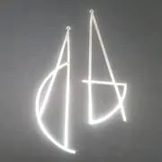 Arrecades venecianes – Pendientes. Plata oxidada y arenada, pintura acrílica y oro amarillo · joyería Manuel Baró – fotografía 2